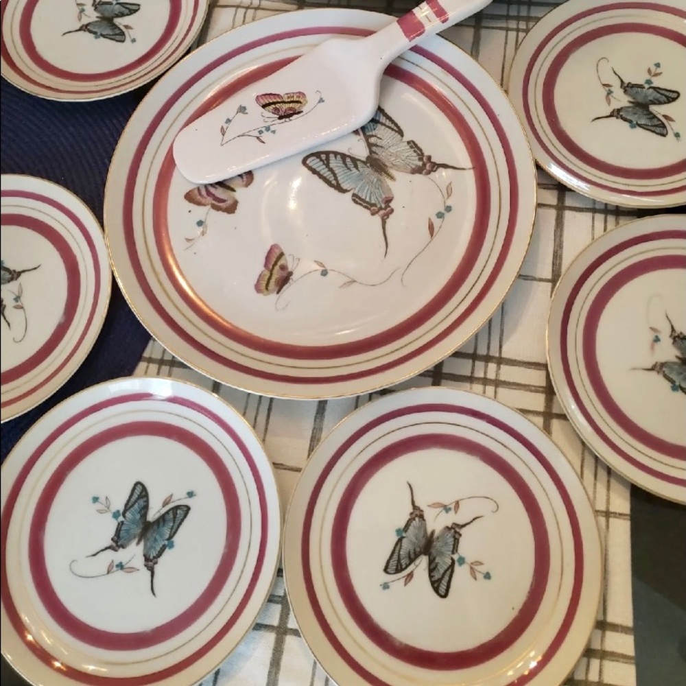 Vintage Pie serving set